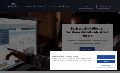 marketplace-simulation.com screenshot