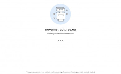 novumstructures.eu screenshot