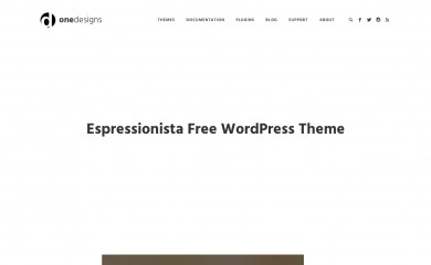 https://www.onedesigns.com/wordpress-themes/espressionista-free-wordpress-theme screenshot