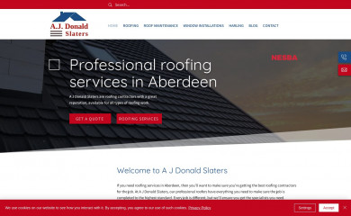 ajdonald.co.uk screenshot