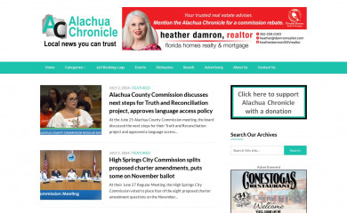 alachuachronicle.com screenshot