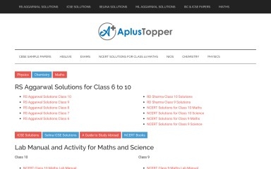 aplustopper.com screenshot