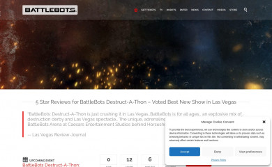 battlebots.com screenshot