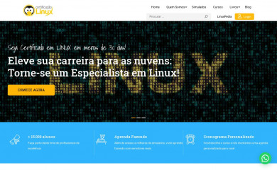 certificacaolinux.com.br screenshot