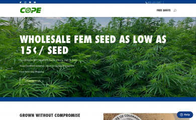 cope-farms.com screenshot