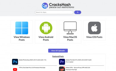 crackshash.com screenshot