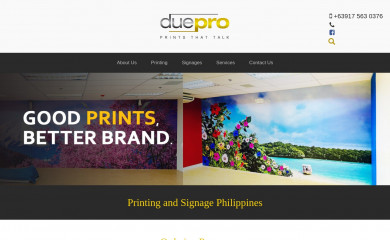 duepro.com.ph screenshot
