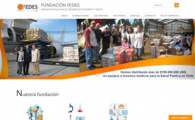 fundacionfedes.cl screenshot