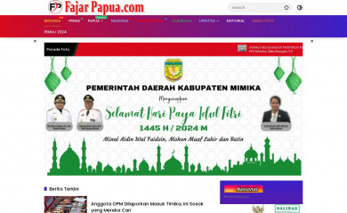 fajarpapua.com screenshot