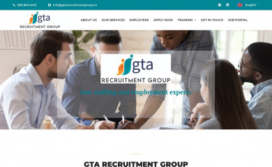 gtarecruitmentgroup.ca screenshot