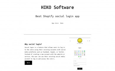 hiko.link screenshot