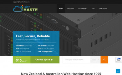 hosthaste.net screenshot