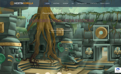 hostingorilla.com screenshot