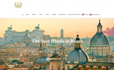 italianluxuryhotels.com screenshot