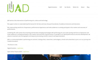 ijaddancecompany.com screenshot