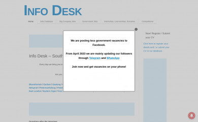 info-desk.co.za screenshot