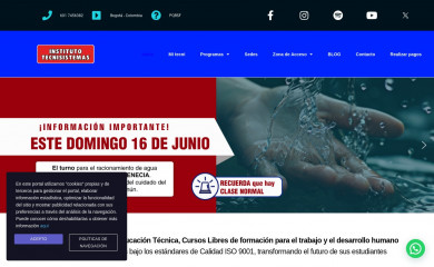 institutotecnisistemas.com screenshot