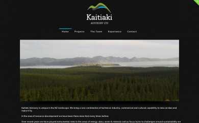 kaitiakiadvisory.co.nz screenshot
