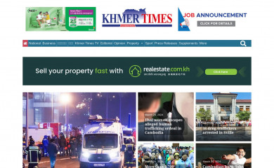 khmertimeskh.com screenshot