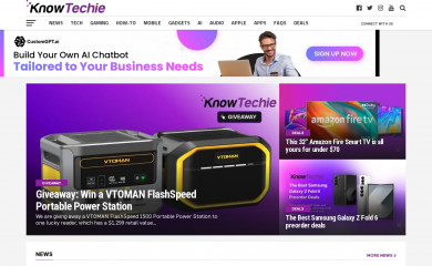 knowtechie.com screenshot
