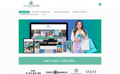 lashoppinista.com screenshot