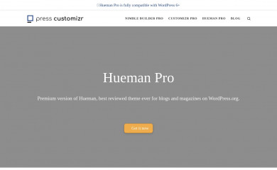 http://presscustomizr.com/hueman-pro/ screenshot