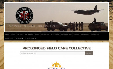 prolongedfieldcare.org screenshot