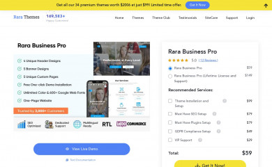Rara Business Pro screenshot