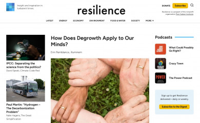 resilience.org screenshot