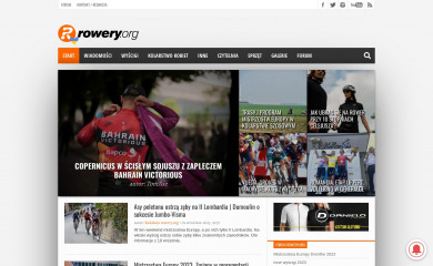 rowery.org screenshot