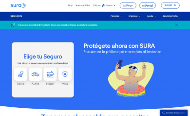 segurossura.com.pa screenshot