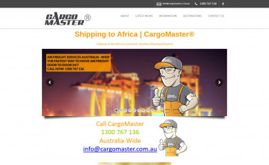 shippingtoafrica.com screenshot