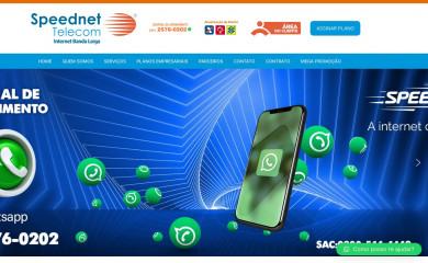 speednettelecom.com.br screenshot