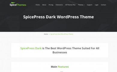 SpicePress Dark screenshot