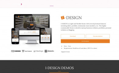 http://www.templatesnext.org/i-design/ screenshot