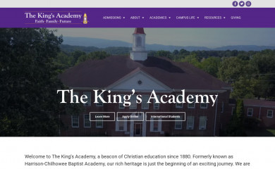 thekingsacademy.net screenshot
