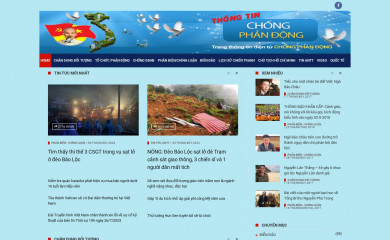 thongtinchongphandong.com screenshot