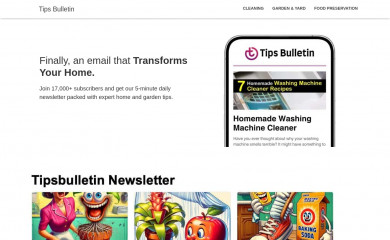 tipsbulletin.com screenshot