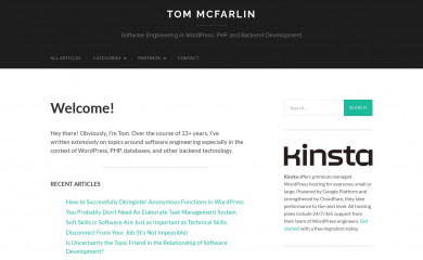 tommcfarlin.com screenshot