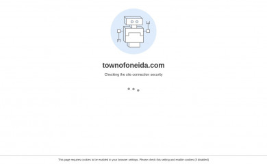 townofoneida.com screenshot