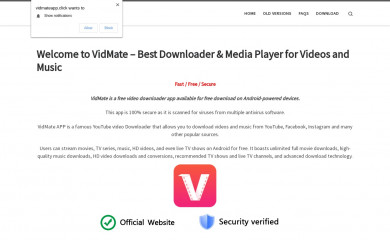 vidmateapp.click screenshot
