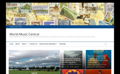 worldmusiccentral.org screenshot