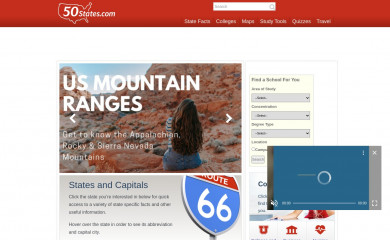 50states.com screenshot